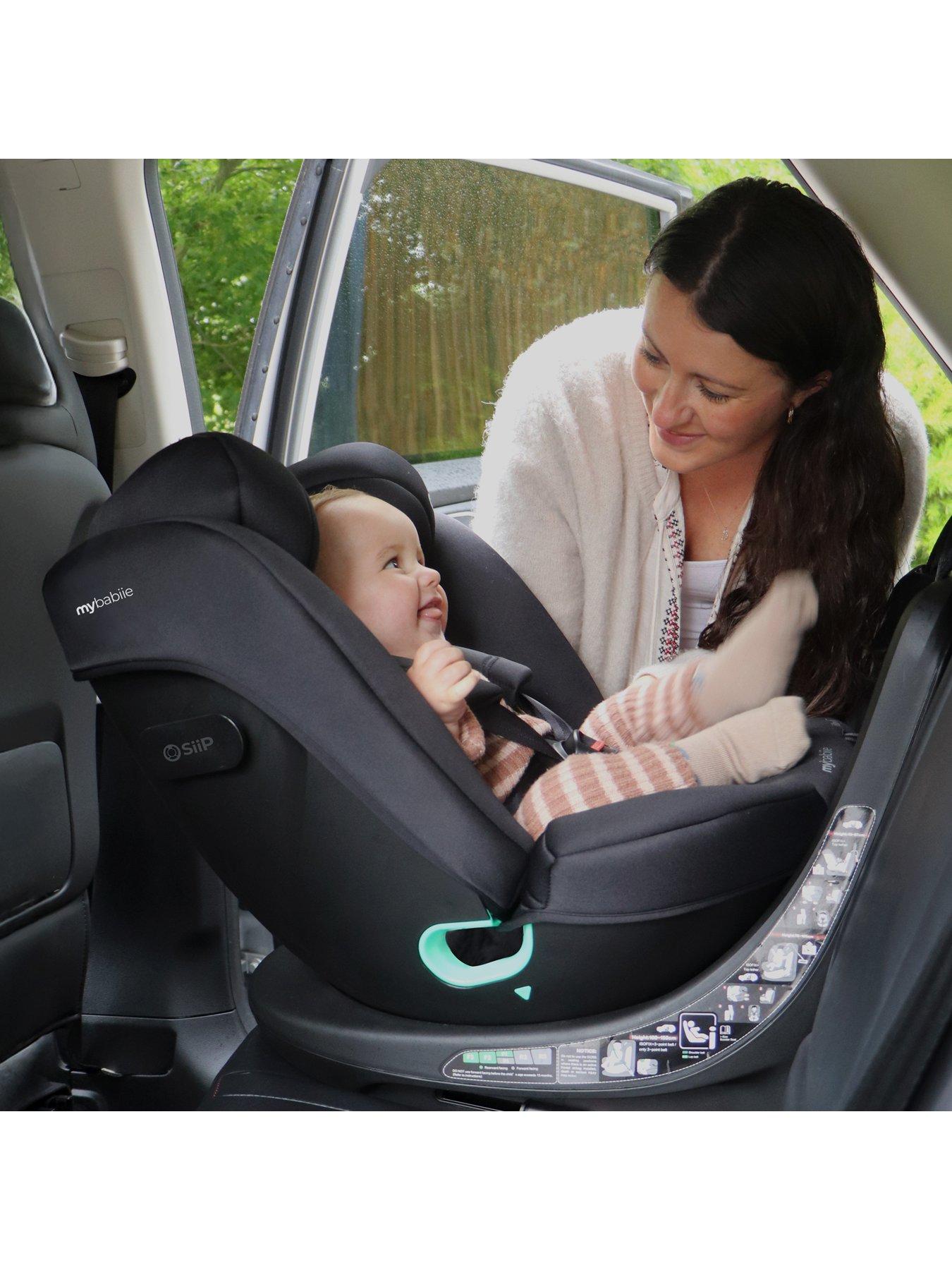 Image 6 of 7 of My Babiie MBCS300 Easy Spin R129 Car Seat with Top Tether - Black