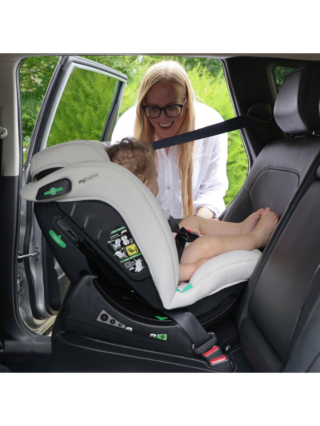 Image 4 of 8 of My Babiie MBCS100 2-in-1 Convertible R129 Car Seat - Pink Leopard