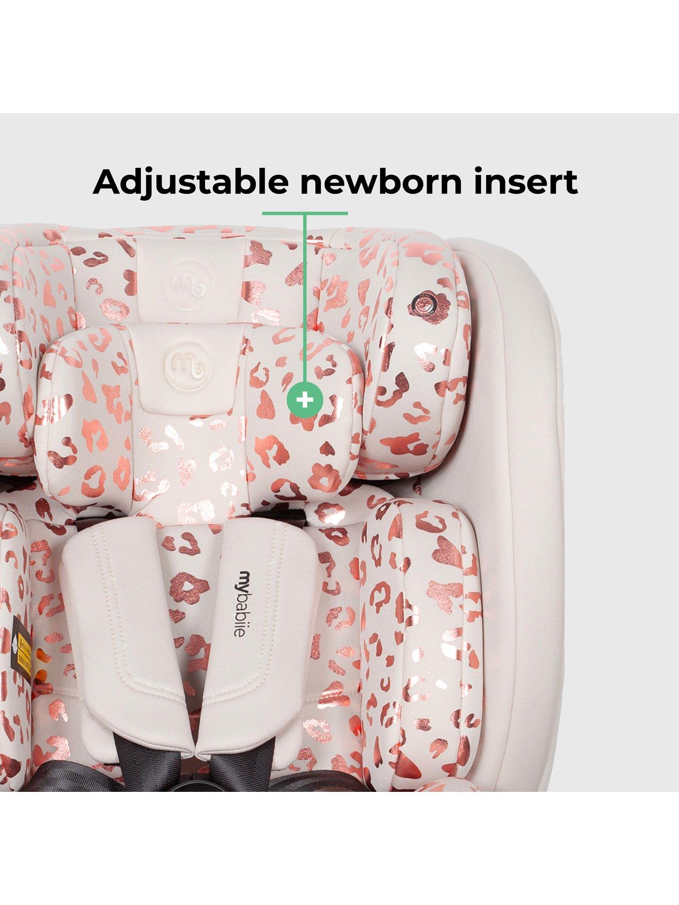 Image 5 of 8 of My Babiie MBCS100 2-in-1 Convertible R129 Car Seat - Pink Leopard