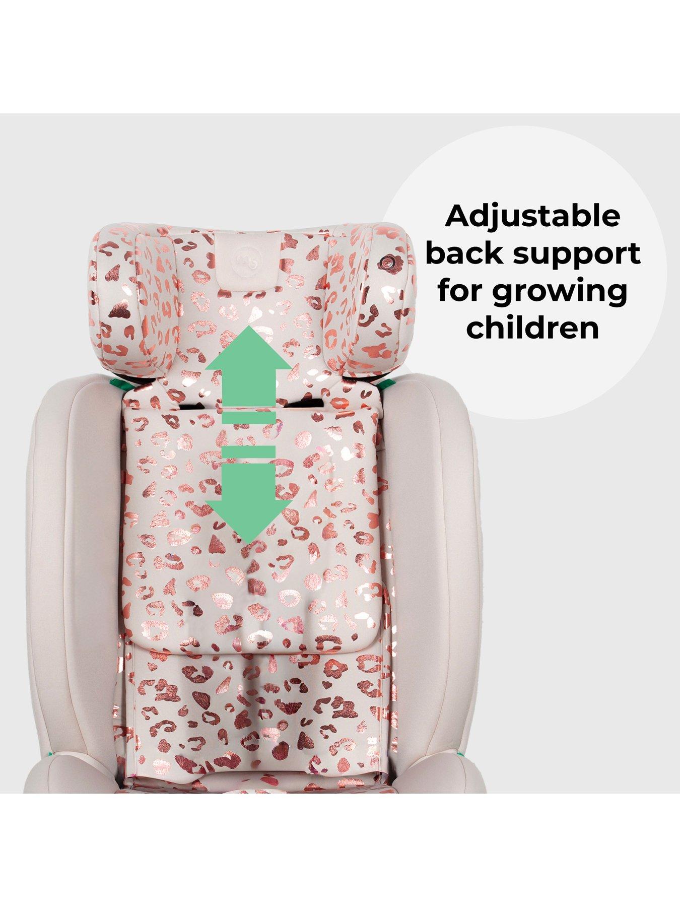 Image 6 of 8 of My Babiie MBCS100 2-in-1 Convertible R129 Car Seat - Pink Leopard