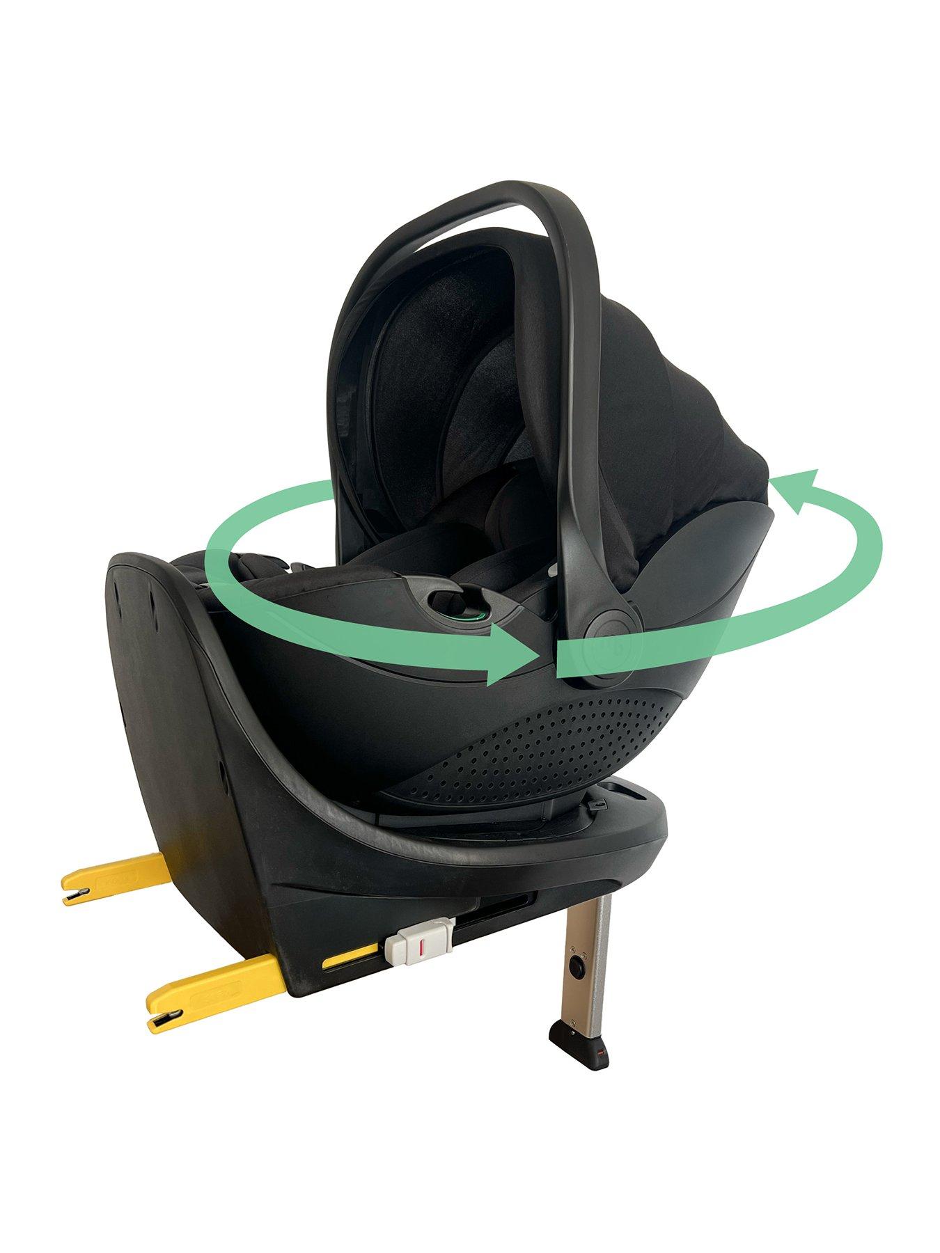 My Babiie MBCS05 Rotating Infant Carrier Car Seat and Base - Black
