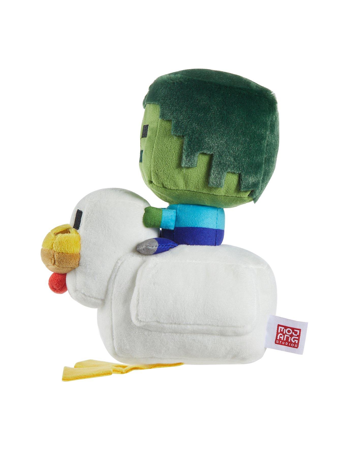 Image 5 of 5 of Minecraft Deluxe 8' Zombie Chicken Jockey Plush