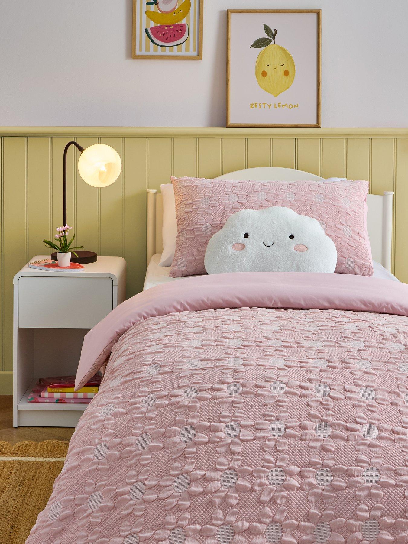 The Very Collection Daisy Textured Waffle Duvet Cover Set