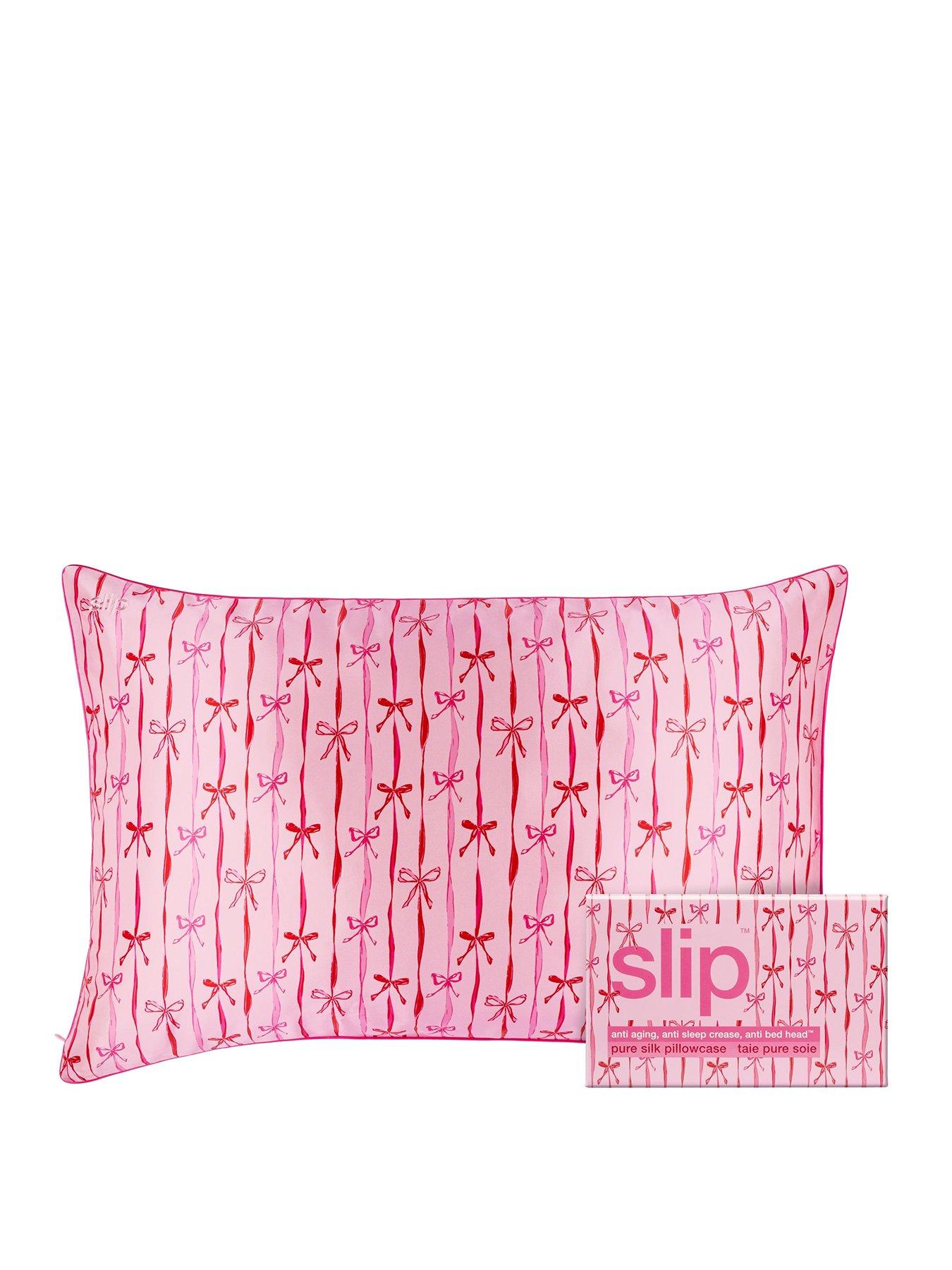 Slip Silk Strawberry Cupcake Pillowcase