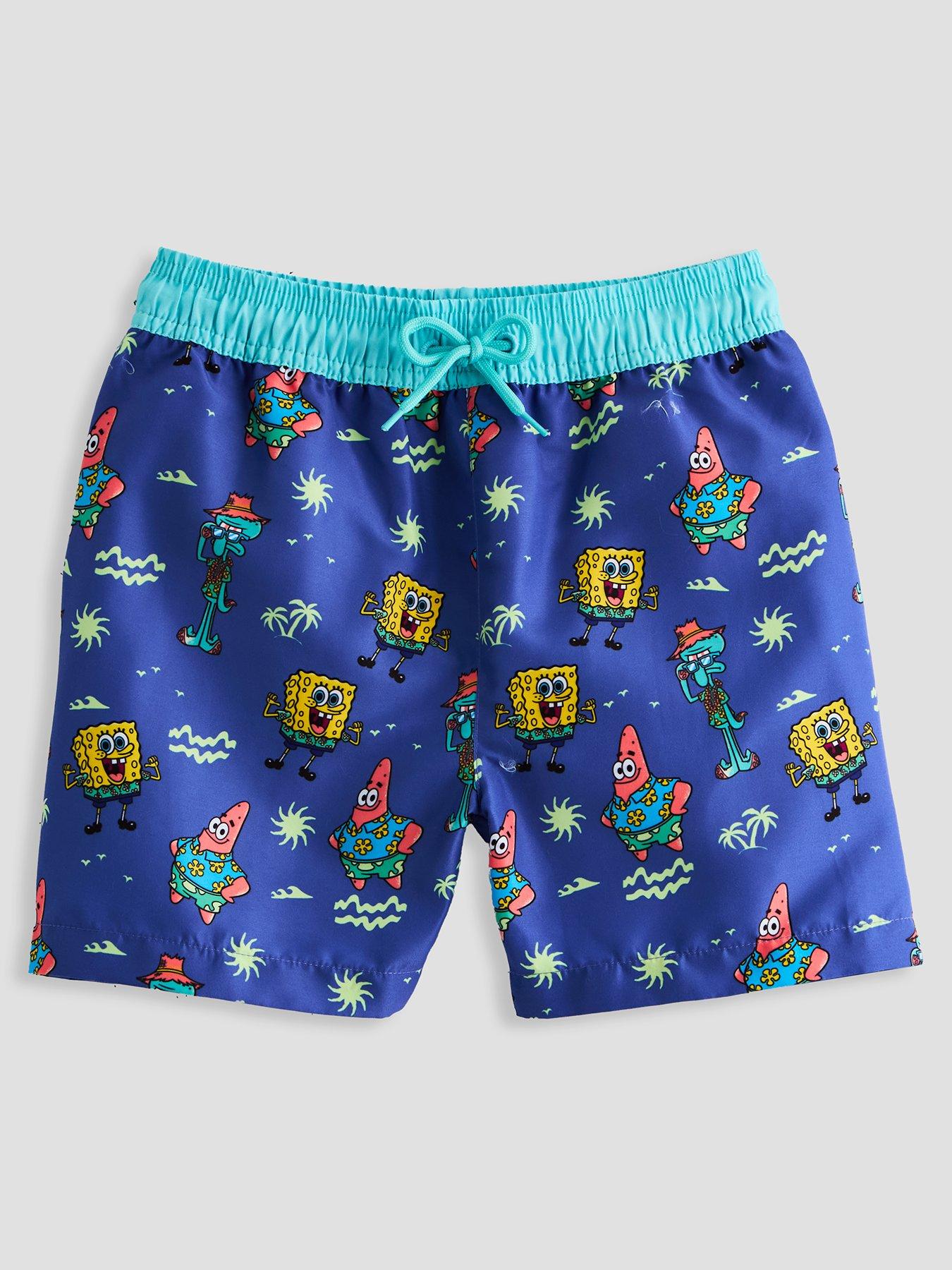 Image 1 of 4 of The Very Collection Spongebob Swim Short
