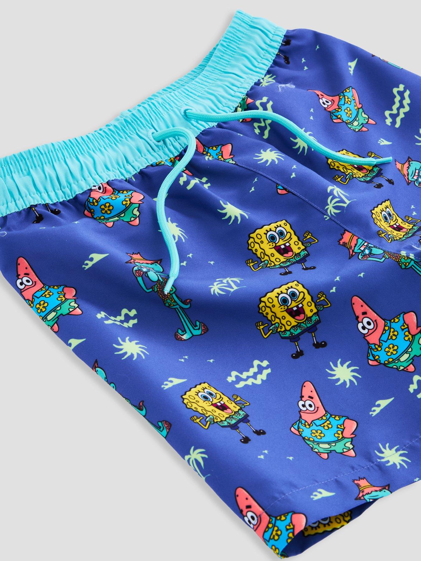 Image 4 of 4 of The Very Collection Spongebob Swim Short