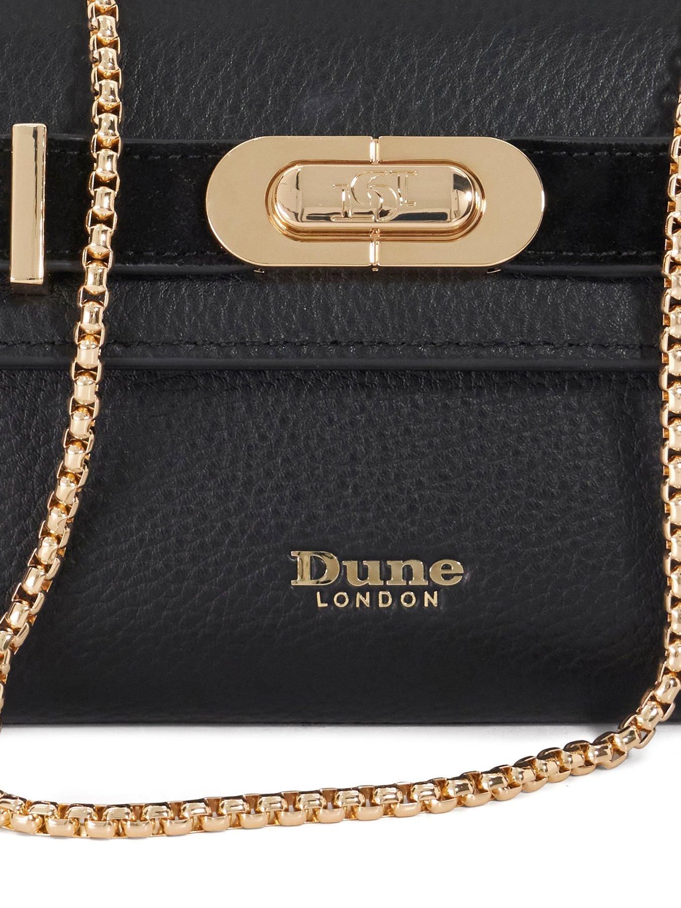 Image 4 of 6 of Dune London Showmance Clutch Purse - Black