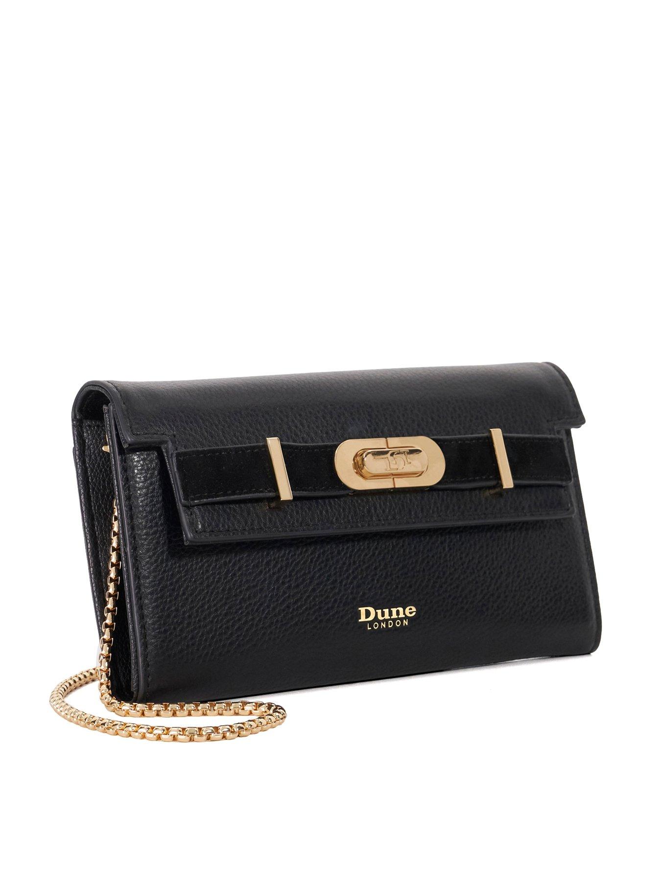 Image 5 of 6 of Dune London Showmance Clutch Purse - Black