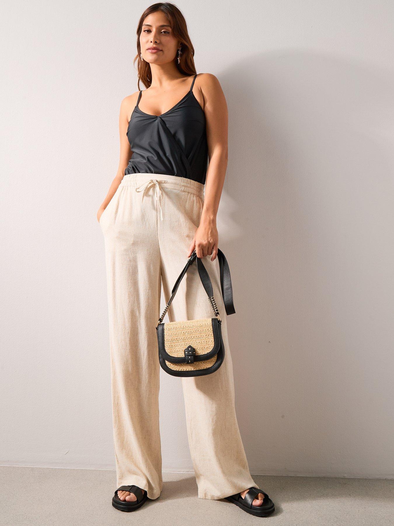 Image 3 of 7 of The Very Collection Wrap Blouson Swimsuit Sun Safe - Black