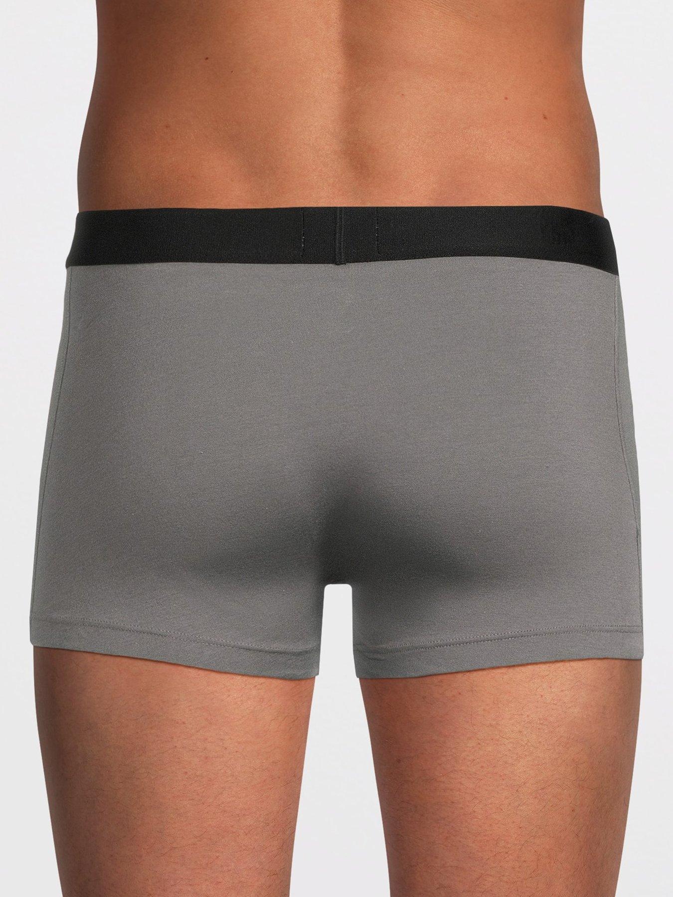Image 3 of 3 of BOSS Bodywear 3 Pack Deisgn Waistband Trunks - Assorted