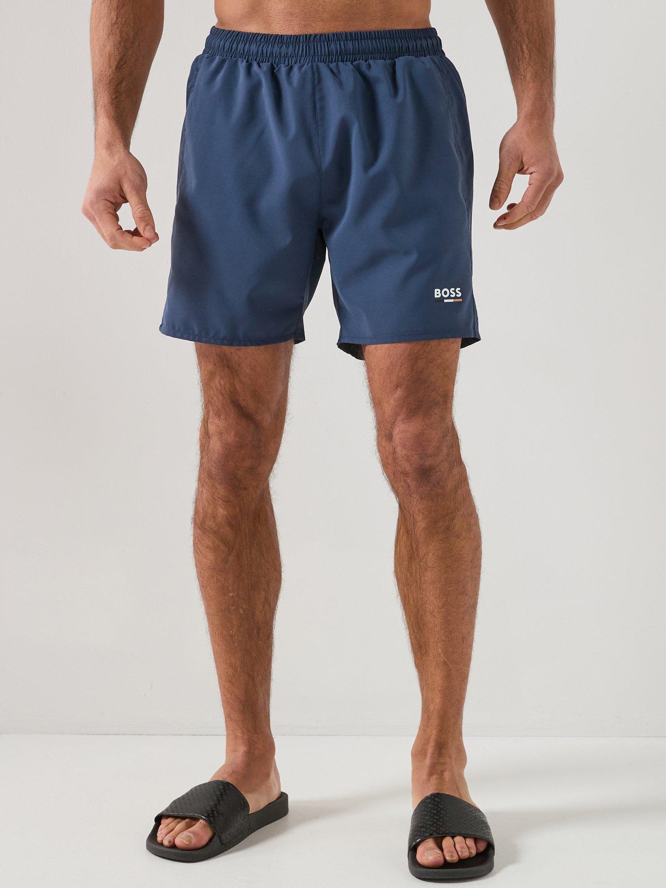 BOSS: Swordfish Swim Shorts - Navy