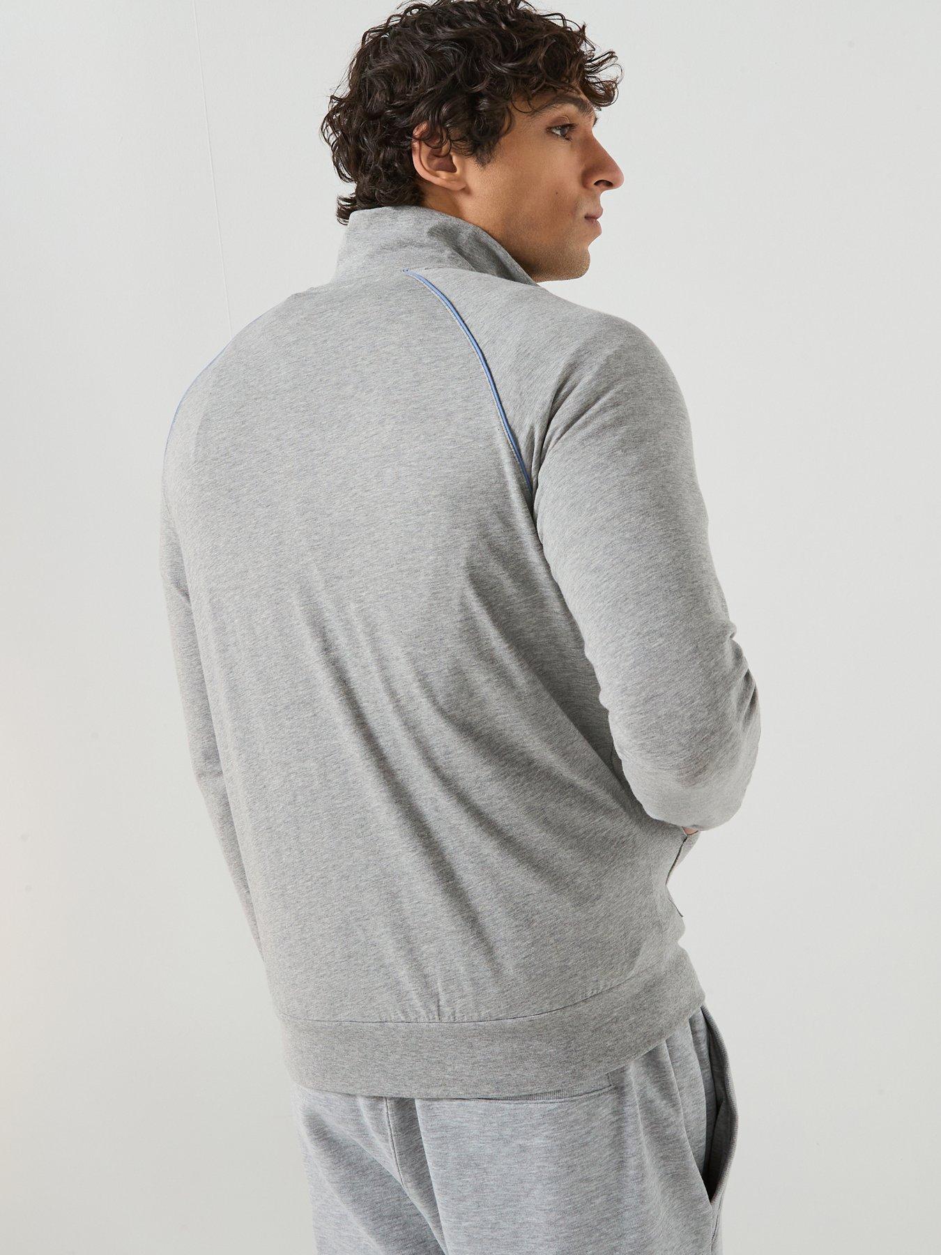 BOSS Mix & Match Loungewear Track Top - Grey | Very