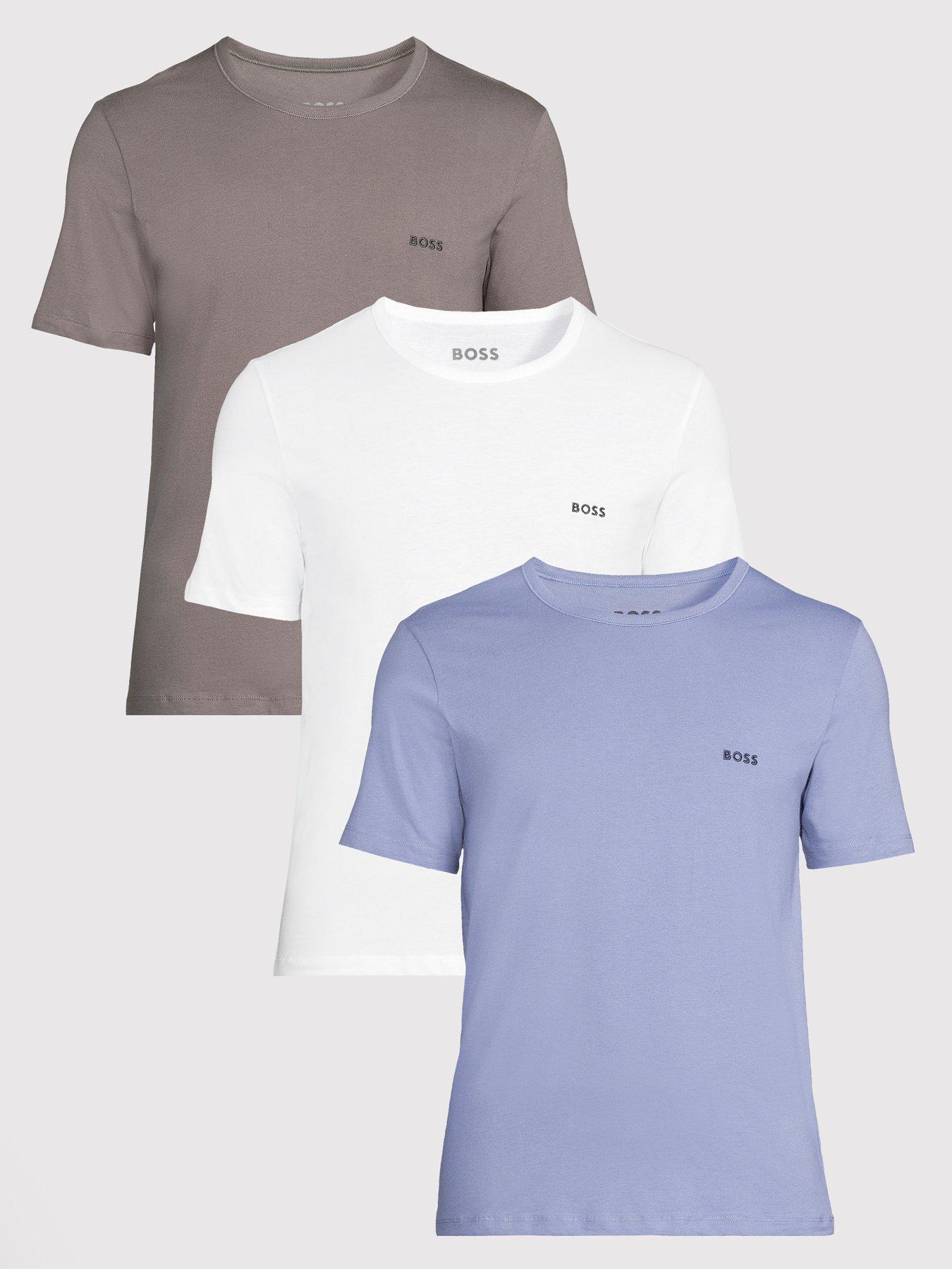 Image 1 of 5 of BOSS 3 Pack T-Shirts - Assorted