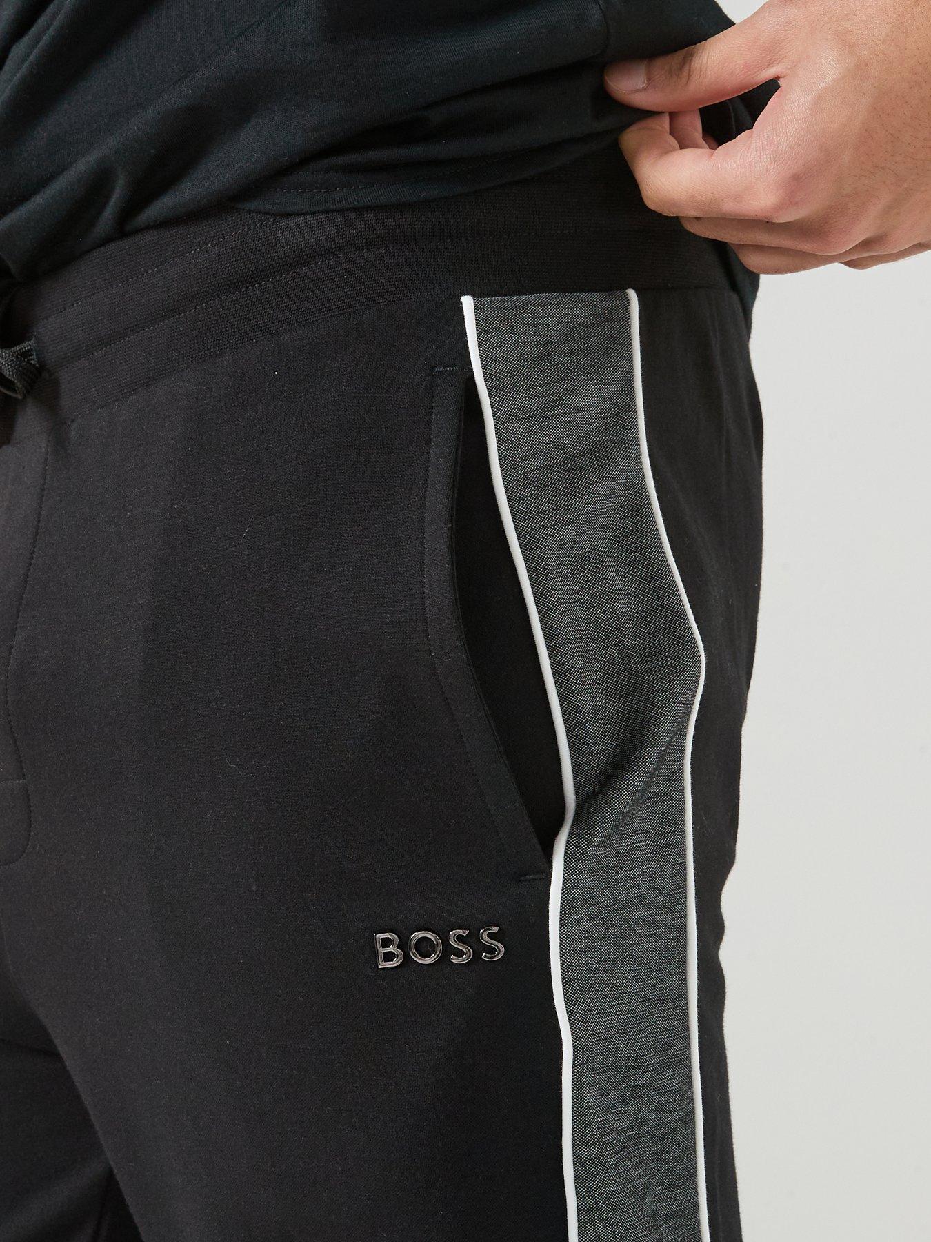 Image 5 of 6 of BOSS Tracksuit Loungewear Bottoms - Black