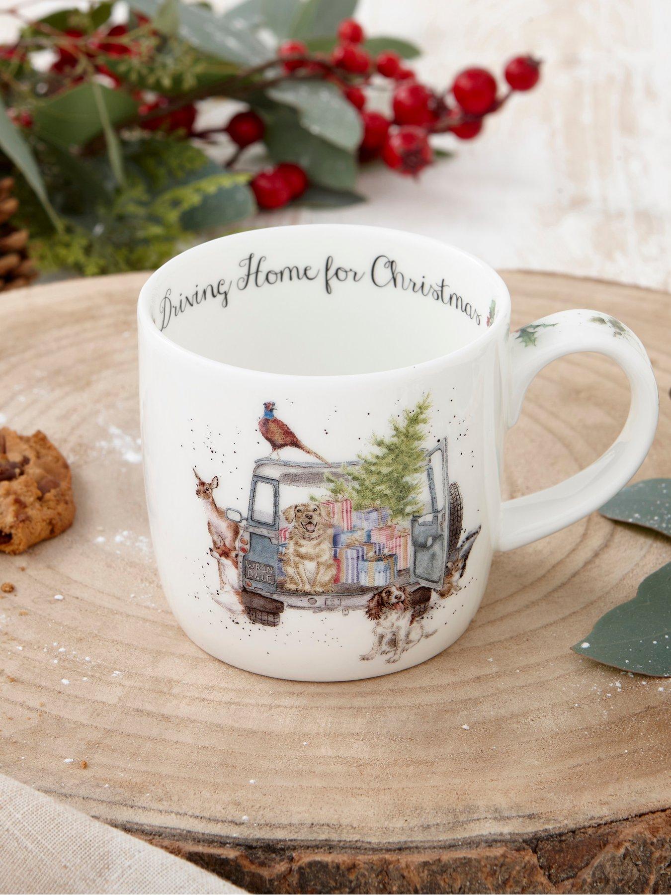 Portmeirion Driving Home For Christmas Mug Single