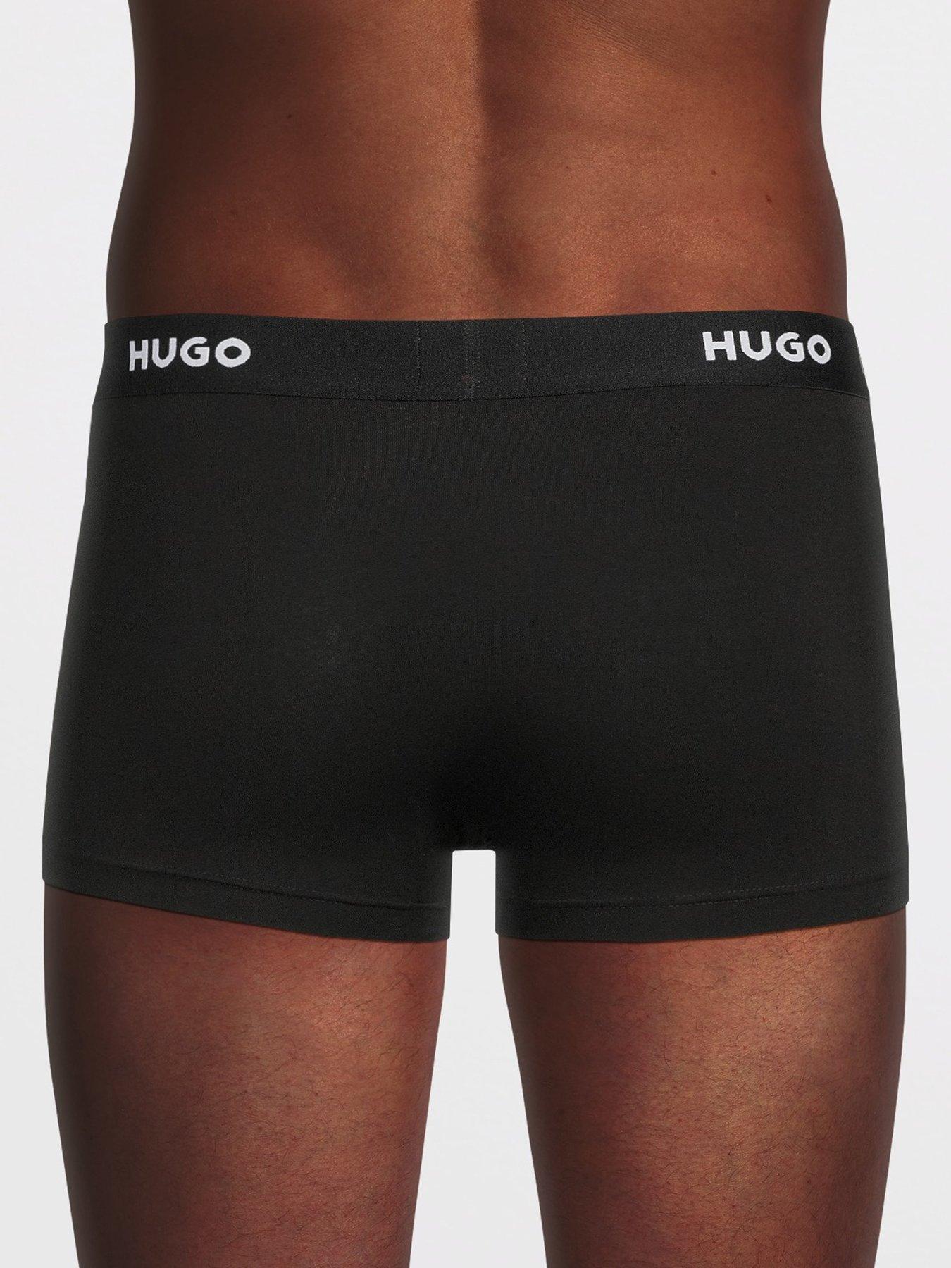 Image 3 of 3 of HUGO Bodywear Triplet 3 Pack Trunks - Black