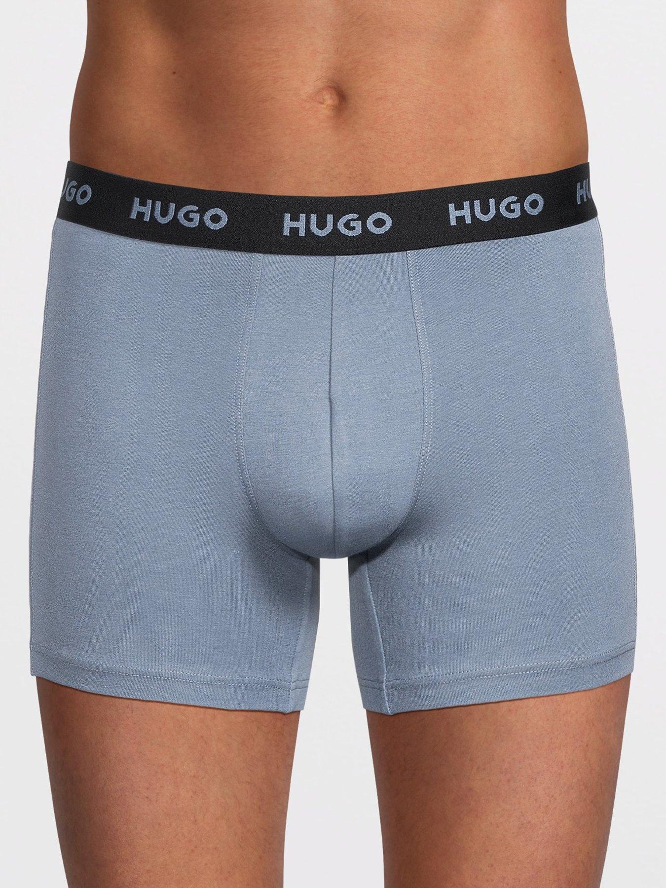 HUGO Bodywear 3 Pack Triplet Metalic Waistband Boxer - Assorted | Very