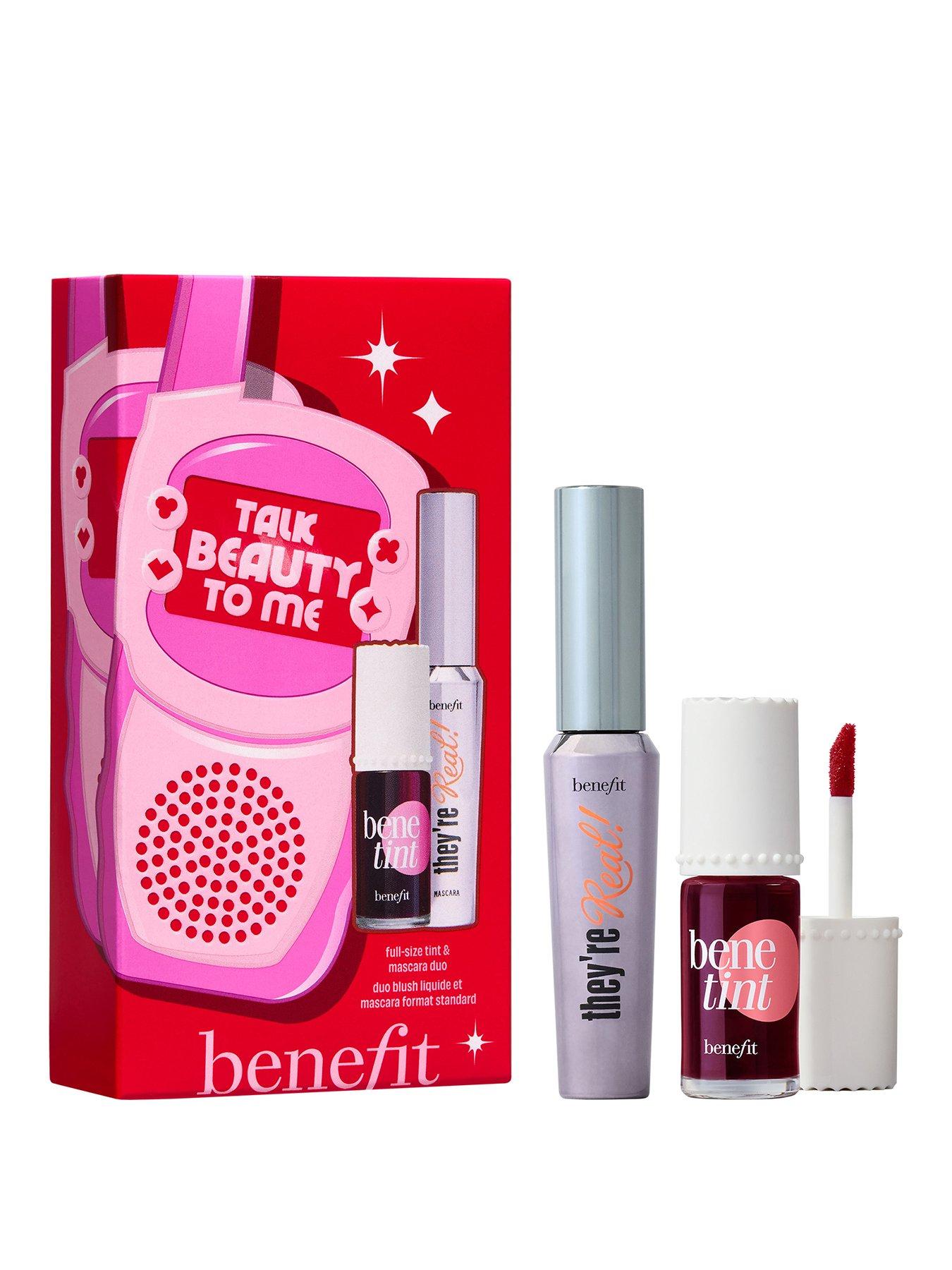 Benefit Talk Beauty to Me Mascara and Cheek  &  Lip Tint Gift Set Worth £49.50