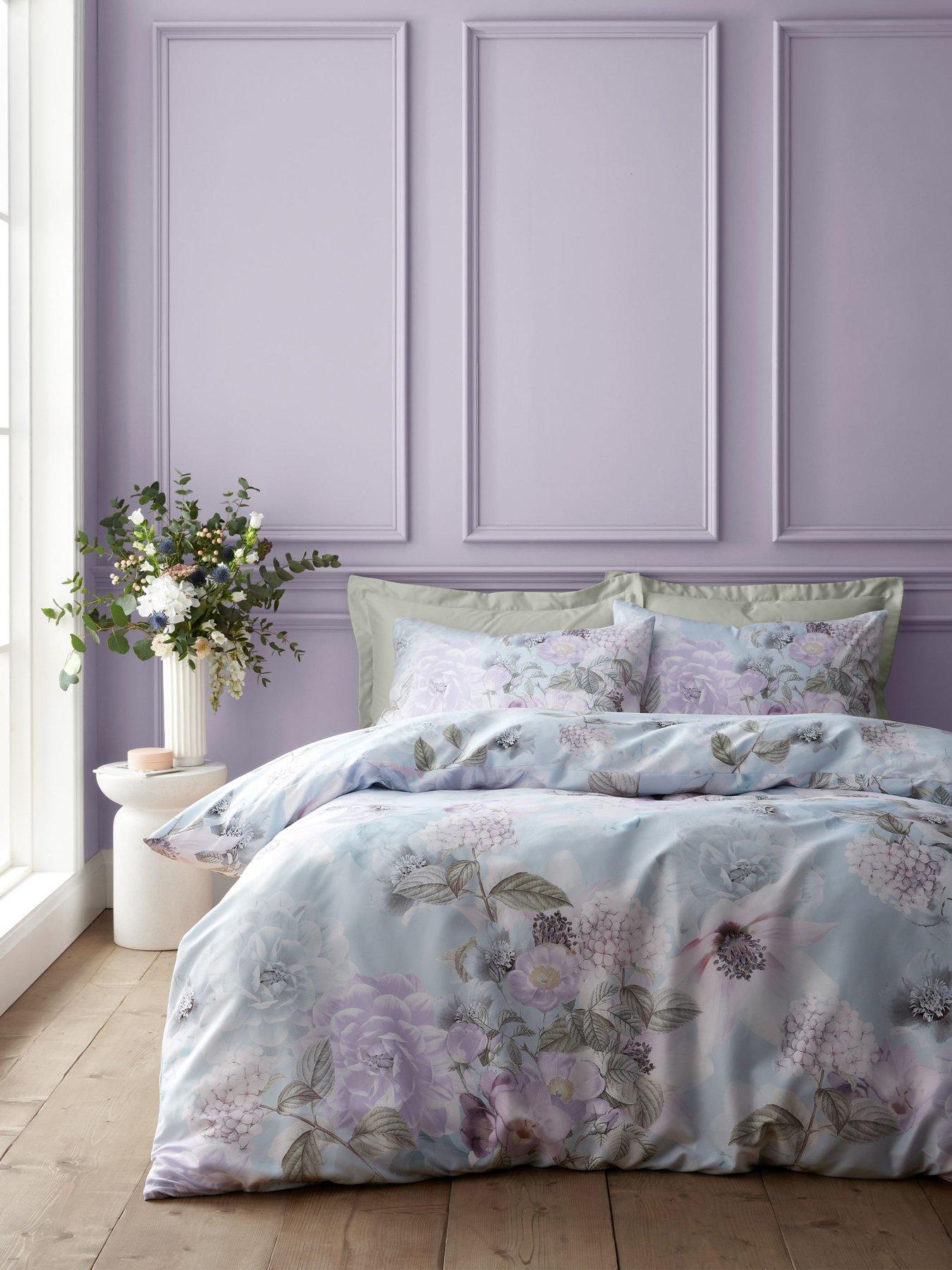 RHS X Catherine Lansfield Floral Serenity Duvet Set
