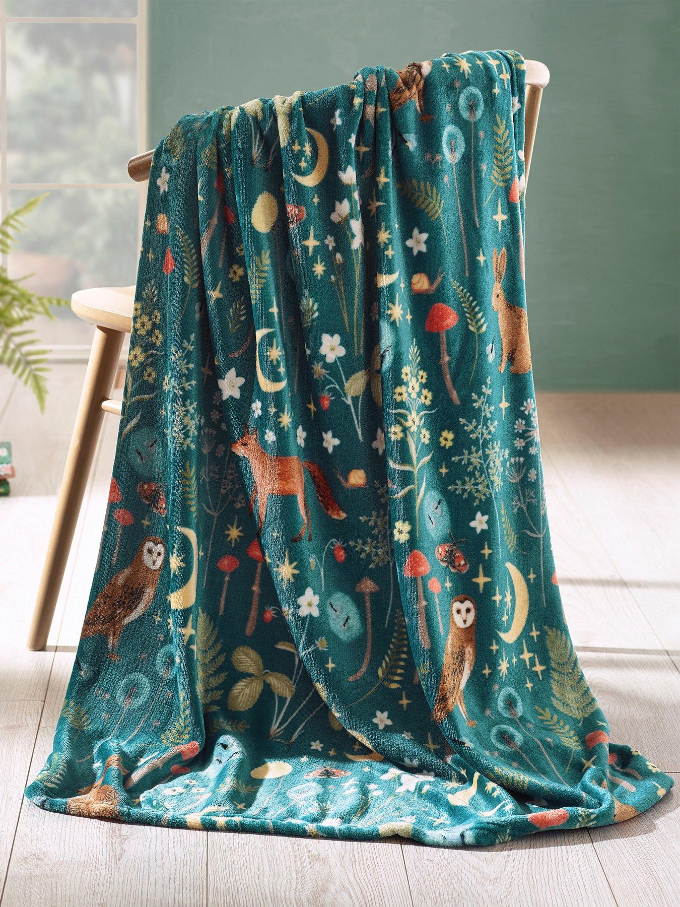 Catherine Lansfield Enchanted Twilight Throw- 130x170cm