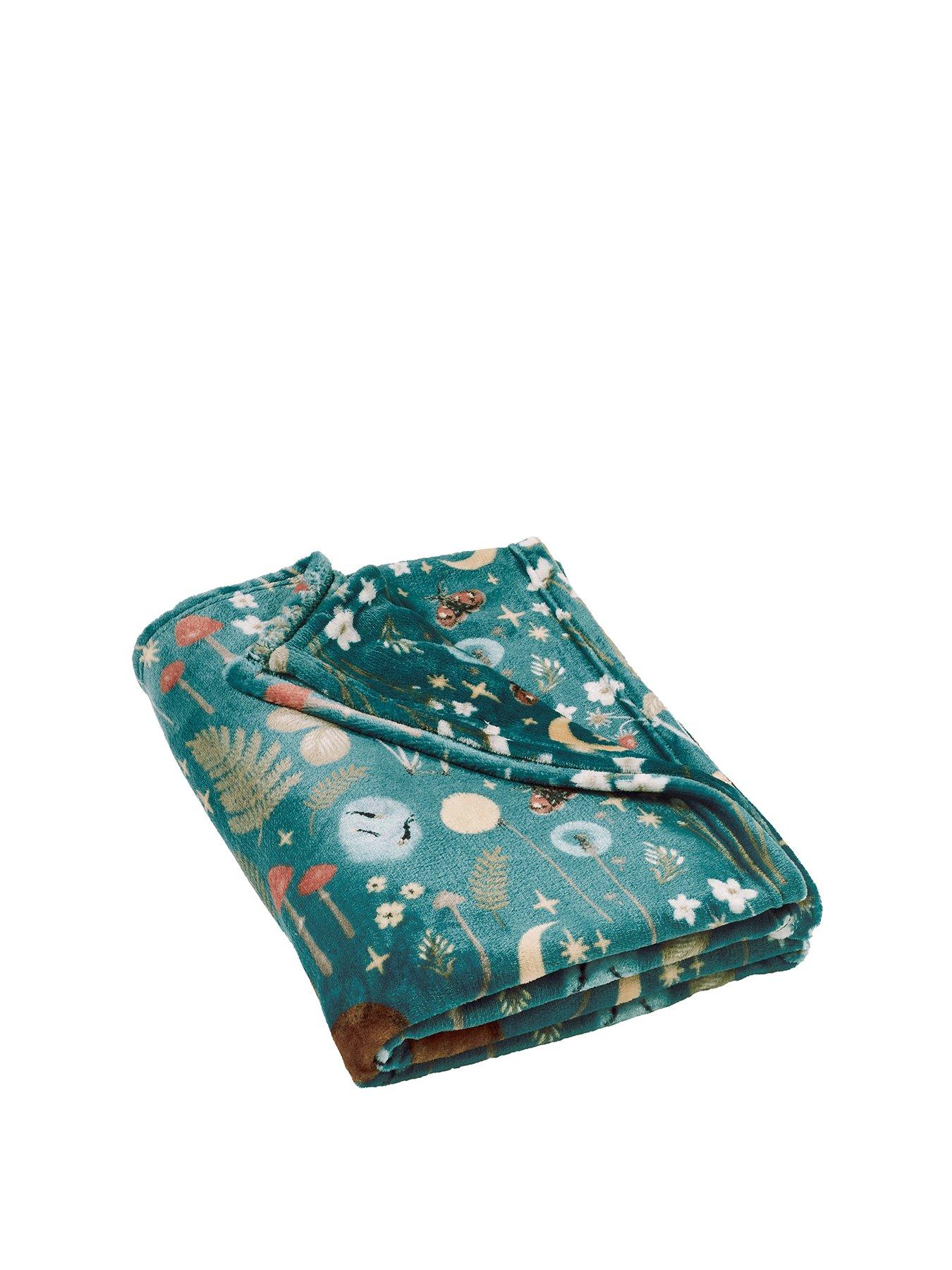 Catherine Lansfield Chenille-Decke – 130x170 Cm, Gestreift, 100 % Polyester, Weich & Wärmend