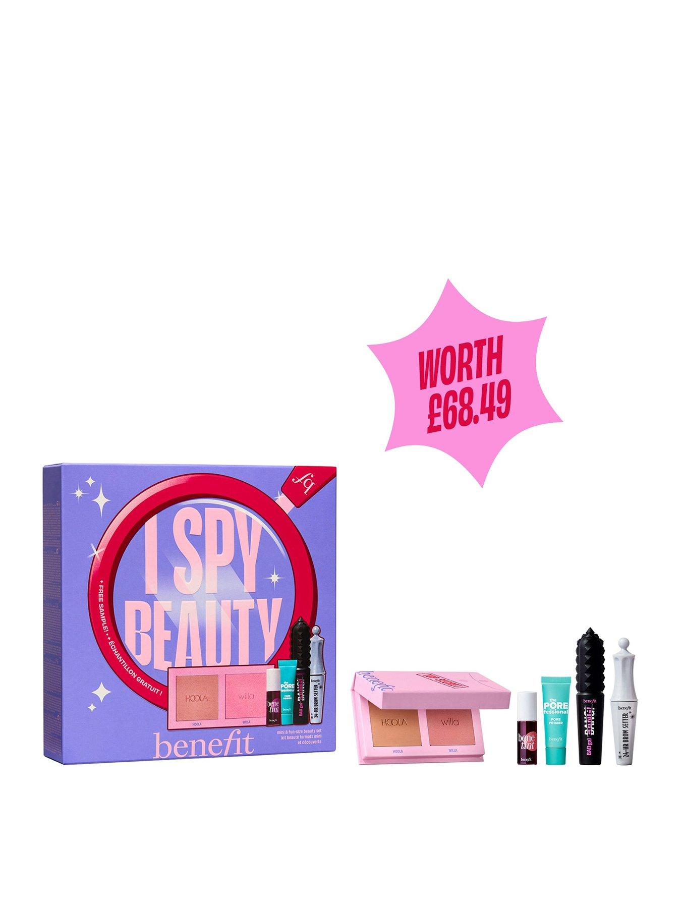 Image 1 of 8 of Benefit I Spy Beauty Full Face 6-piece Makeup Gift Set Worth &pound;68.49