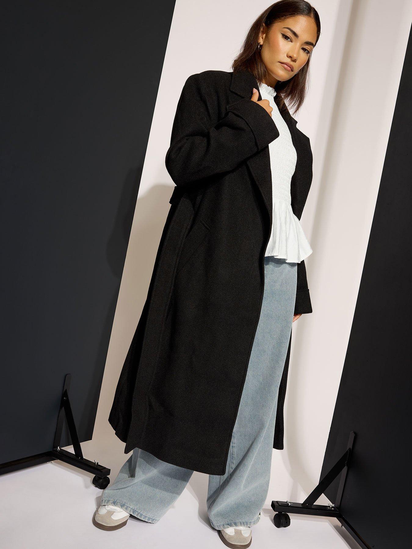 Petite Coats Womens Size Coats PixieGirl Petite Wrap Belted Coat