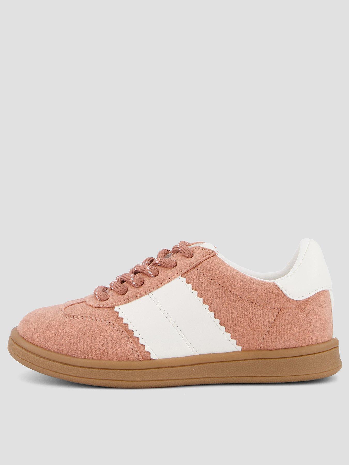 The Very Collection Retro Scallop Trainer - Pink