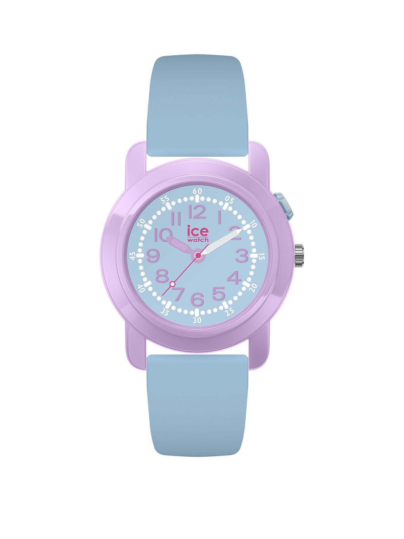 Ice-Watch ICE Kids with find my technology - Purple - Soft blue - Small - 3H