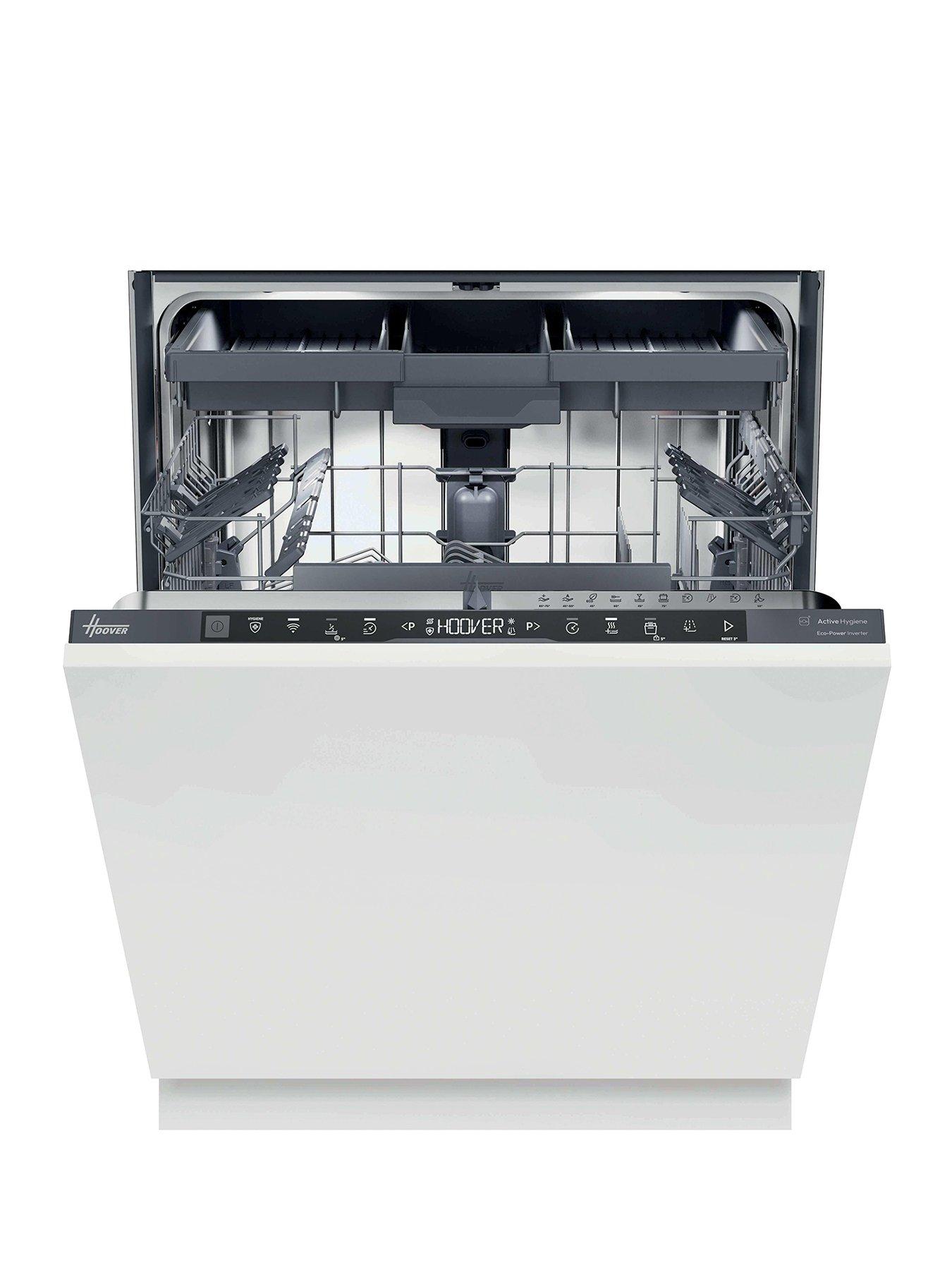 Image 1 of 7 of Hoover HI 4A4S3PSA-80 - Full Size Dishwasher, 14 Place Settings, A Rated - H-Dish 700