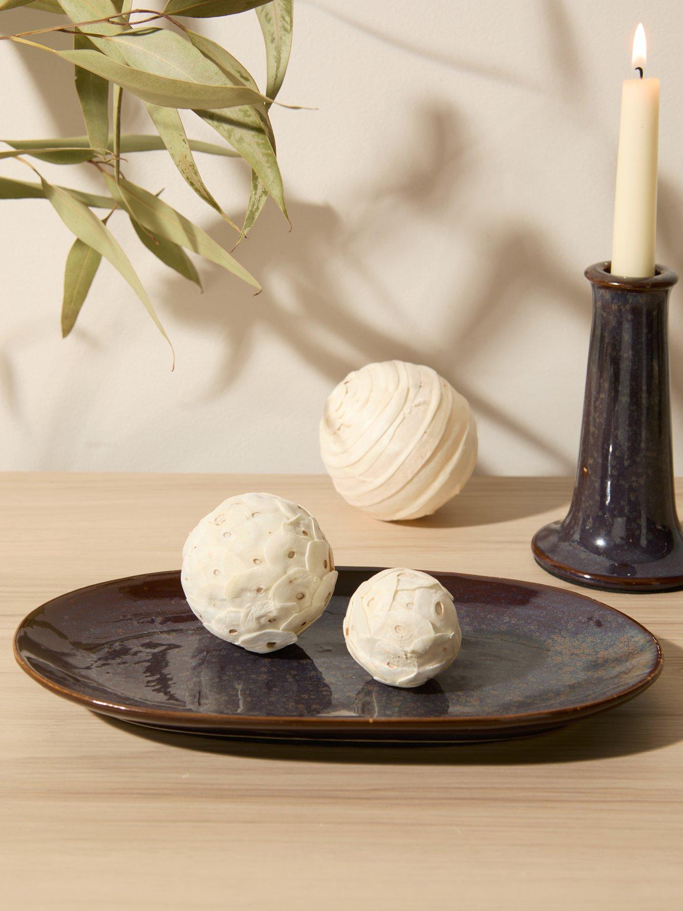 Michelle Keegan Home Organic Stoneware Dish - Brown Reactive