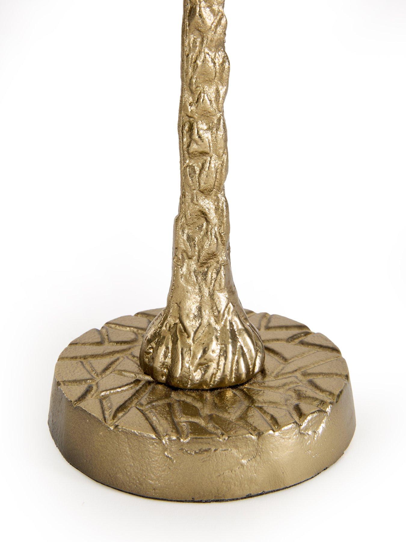 Image 5 of 5 of The Very Collection Set Of 2 Palm Tree Candlestick Holder