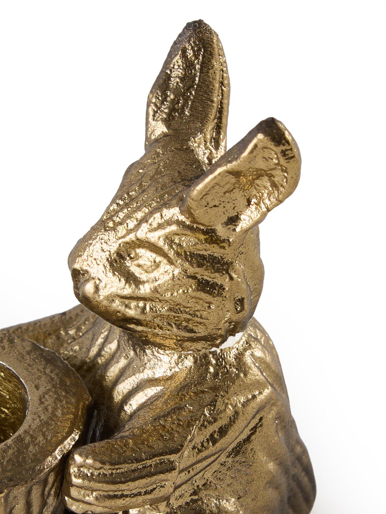 Image 5 of 6 of The Very Collection Set Of 2 Bunny Candle Holders