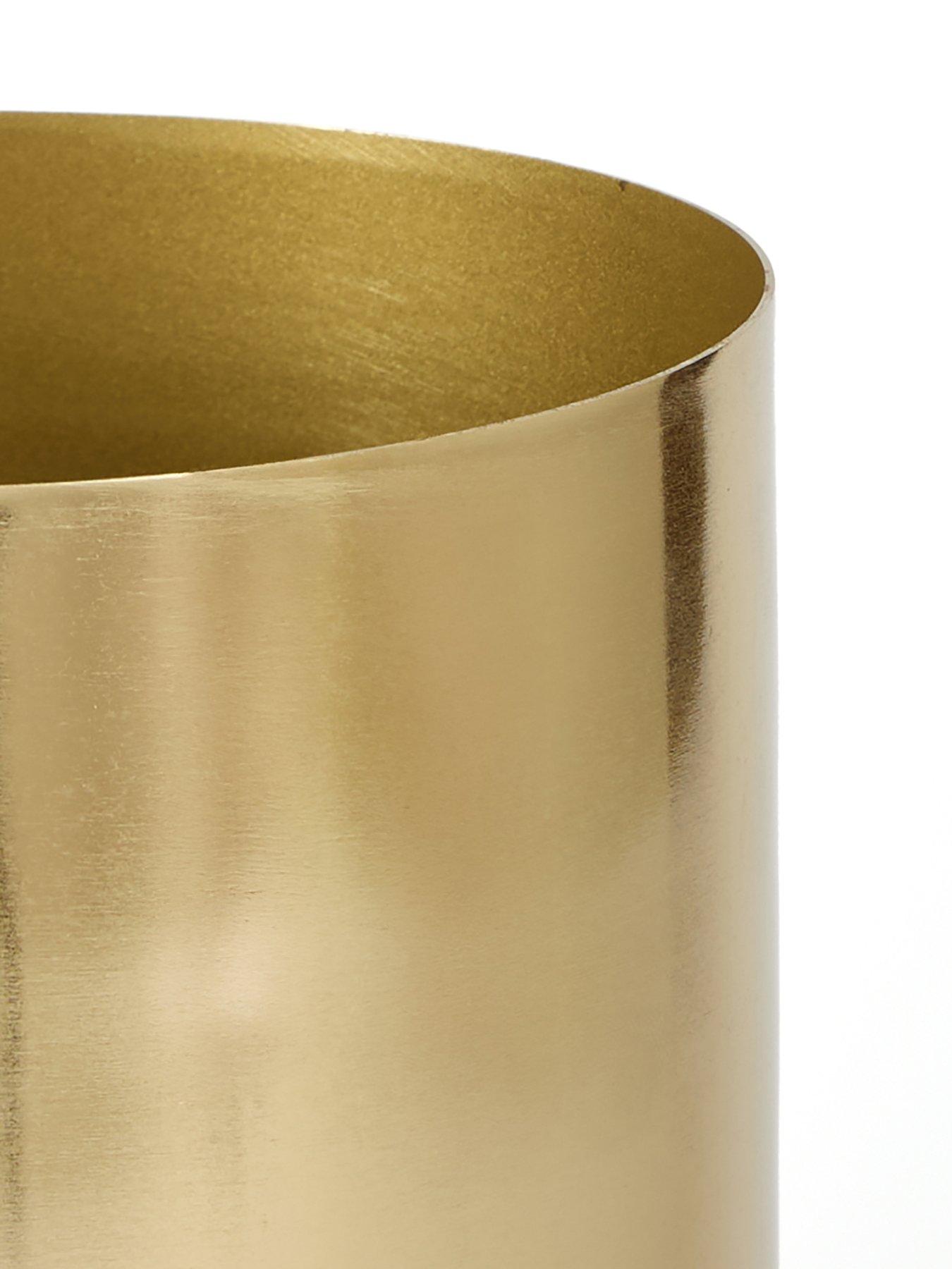 Image 4 of 6 of The Very Collection Gold Planter