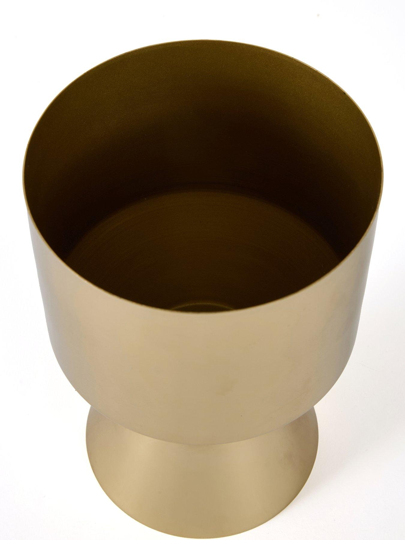 Image 5 of 6 of The Very Collection Gold Planter