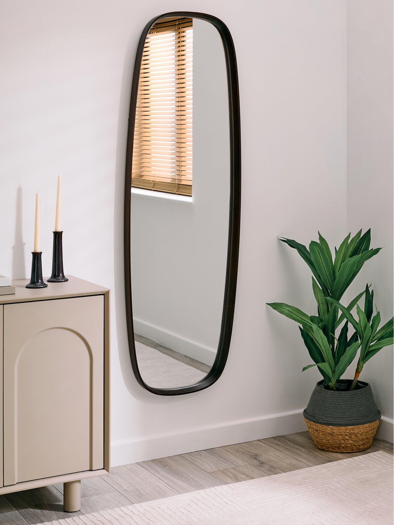 The Very Collection Oval Hanging Mirror 51x162cm