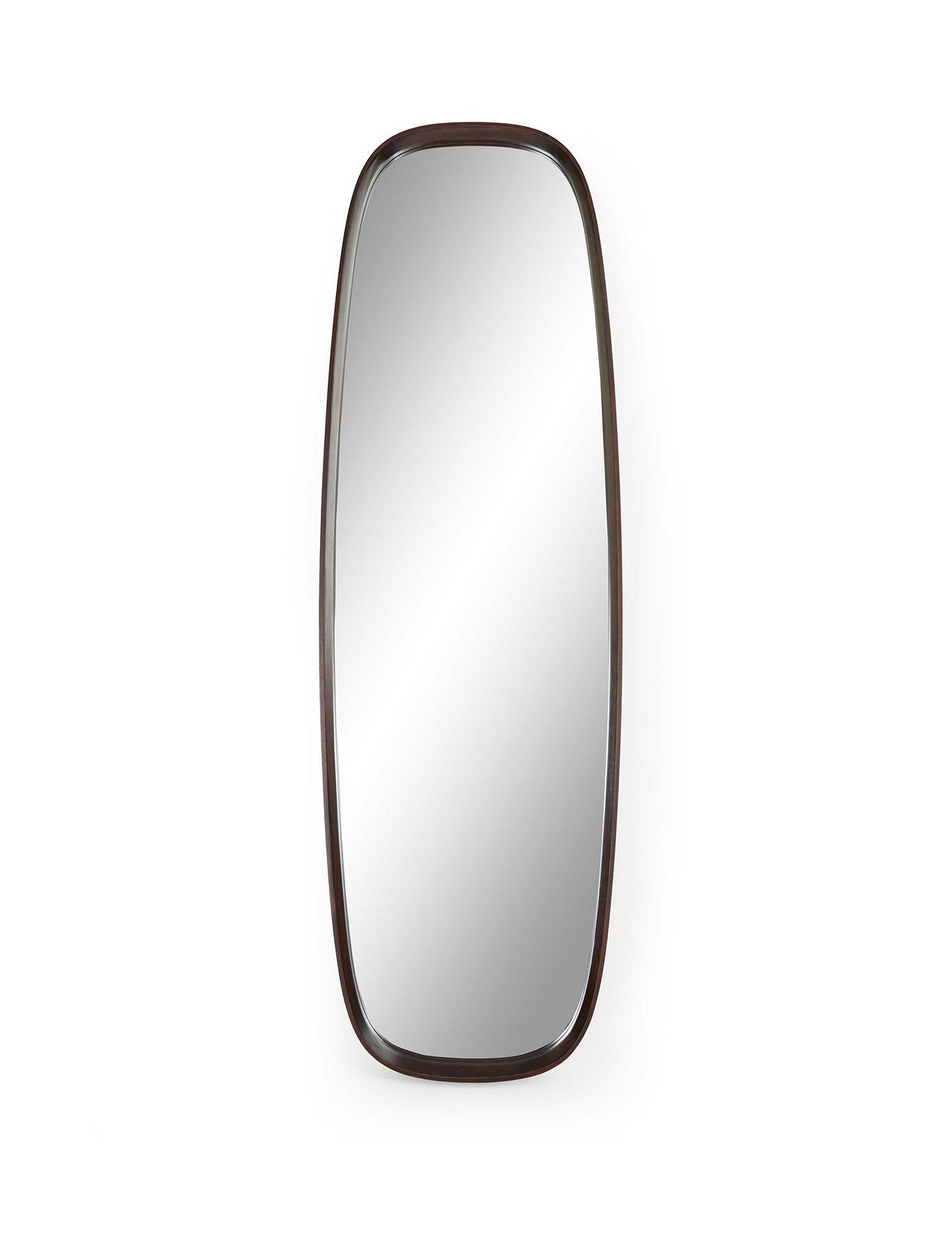 Image 2 of 5 of The Very Collection Oval Hanging Mirror 51x162cm