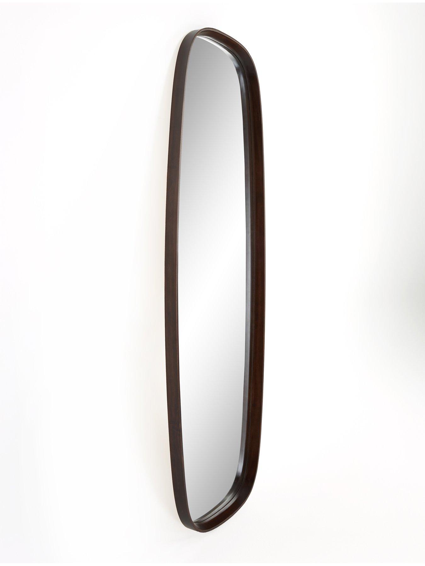 Image 3 of 5 of The Very Collection Oval Hanging Mirror 51x162cm