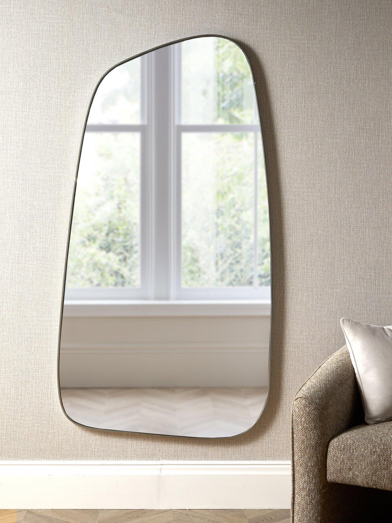 Image 1 of 5 of The Very Collection Large Pond Wall Mirror 90x170cm