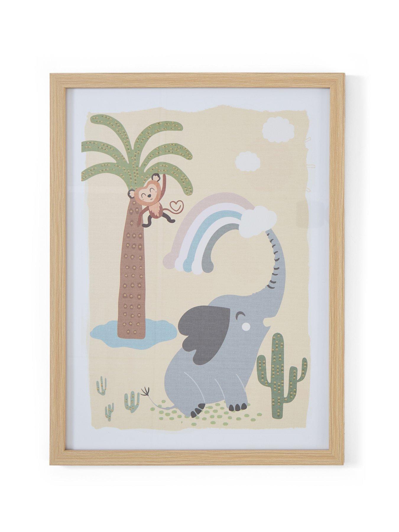 Image 3 of 6 of The Very Collection Set of 3 Kids Animal Wall Art