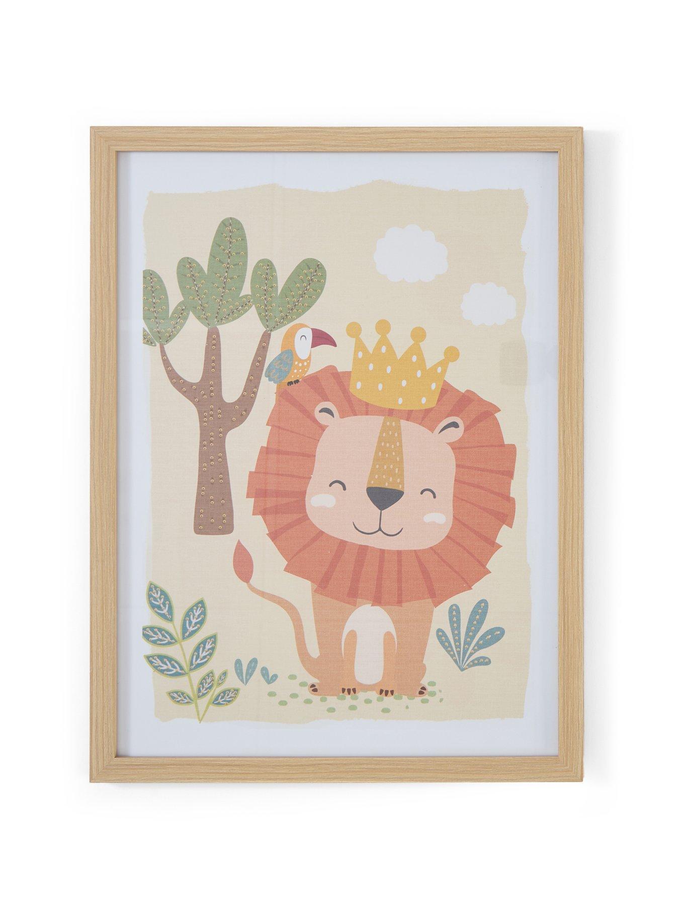 Image 4 of 6 of The Very Collection Set of 3 Kids Animal Wall Art