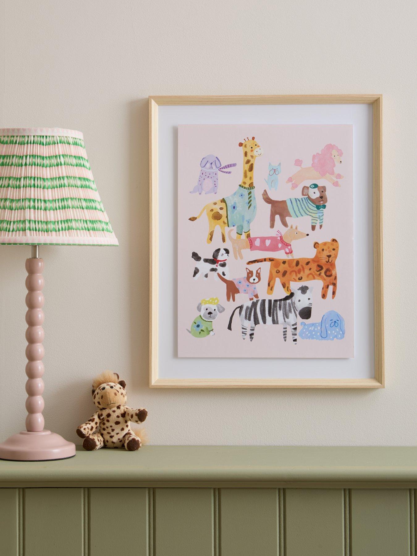 The Very Collection Kids Animal Wall Art
