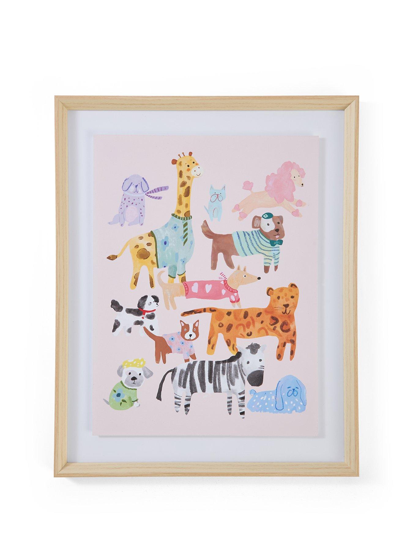 Image 2 of 5 of The Very Collection Kids Animal Wall Art