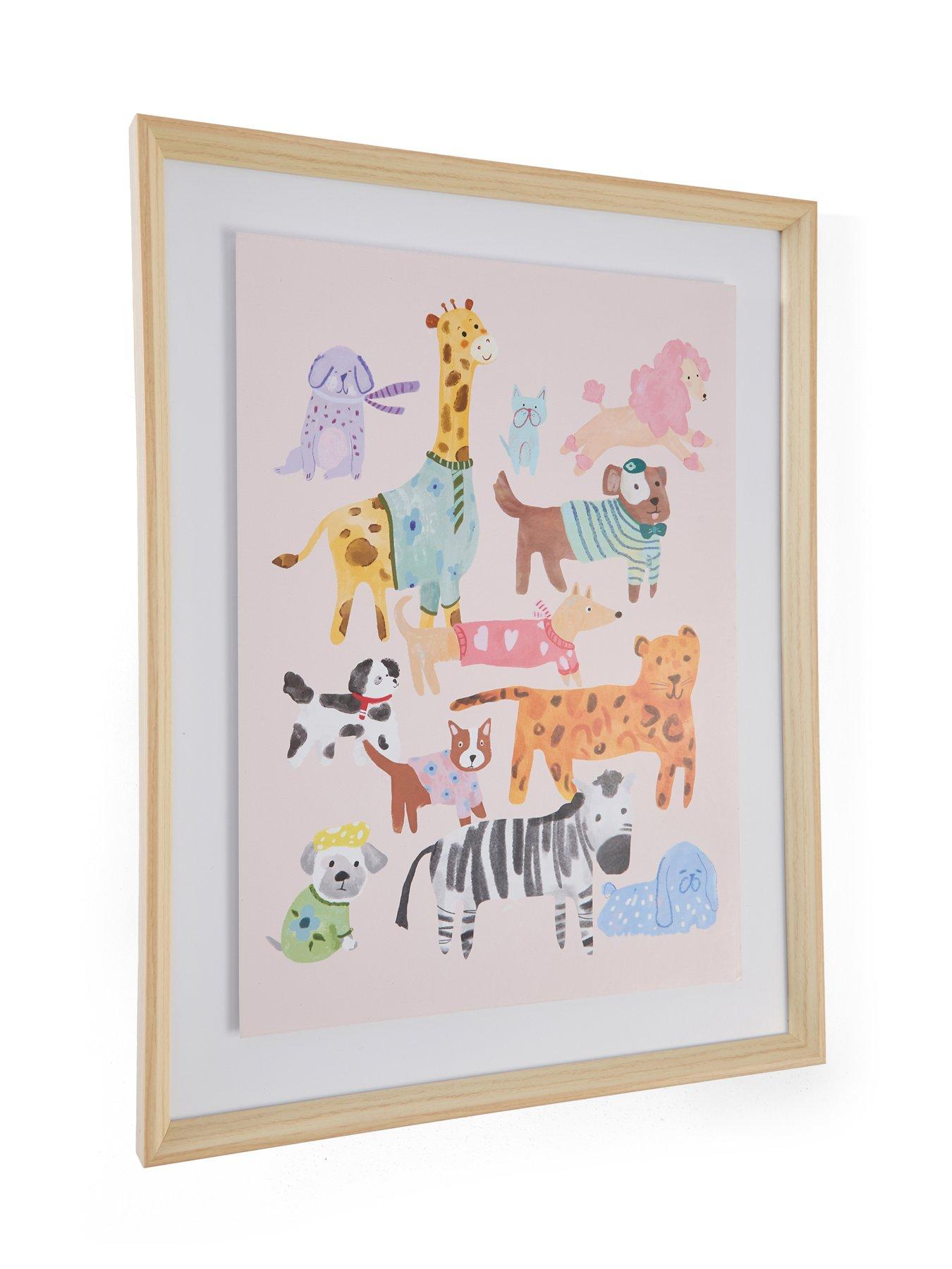 Image 5 of 5 of The Very Collection Kids Animal Wall Art