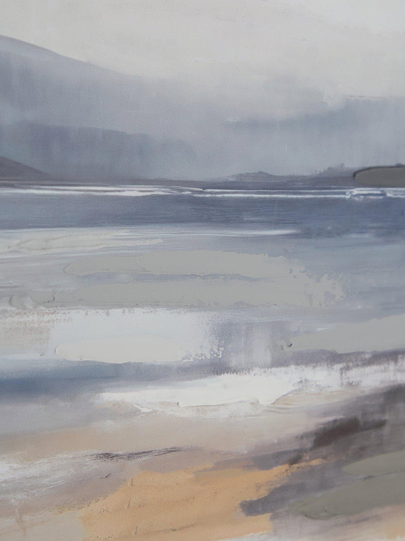 Image 5 of 5 of The Very Collection Abstract Coastal Canvas