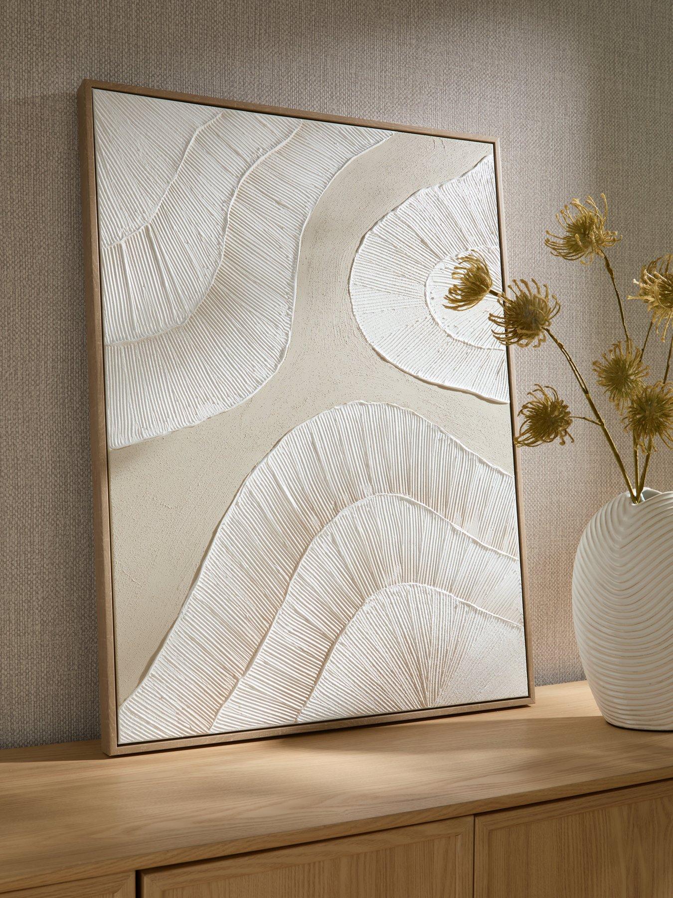 The Very Collection Texture Wave Canvas