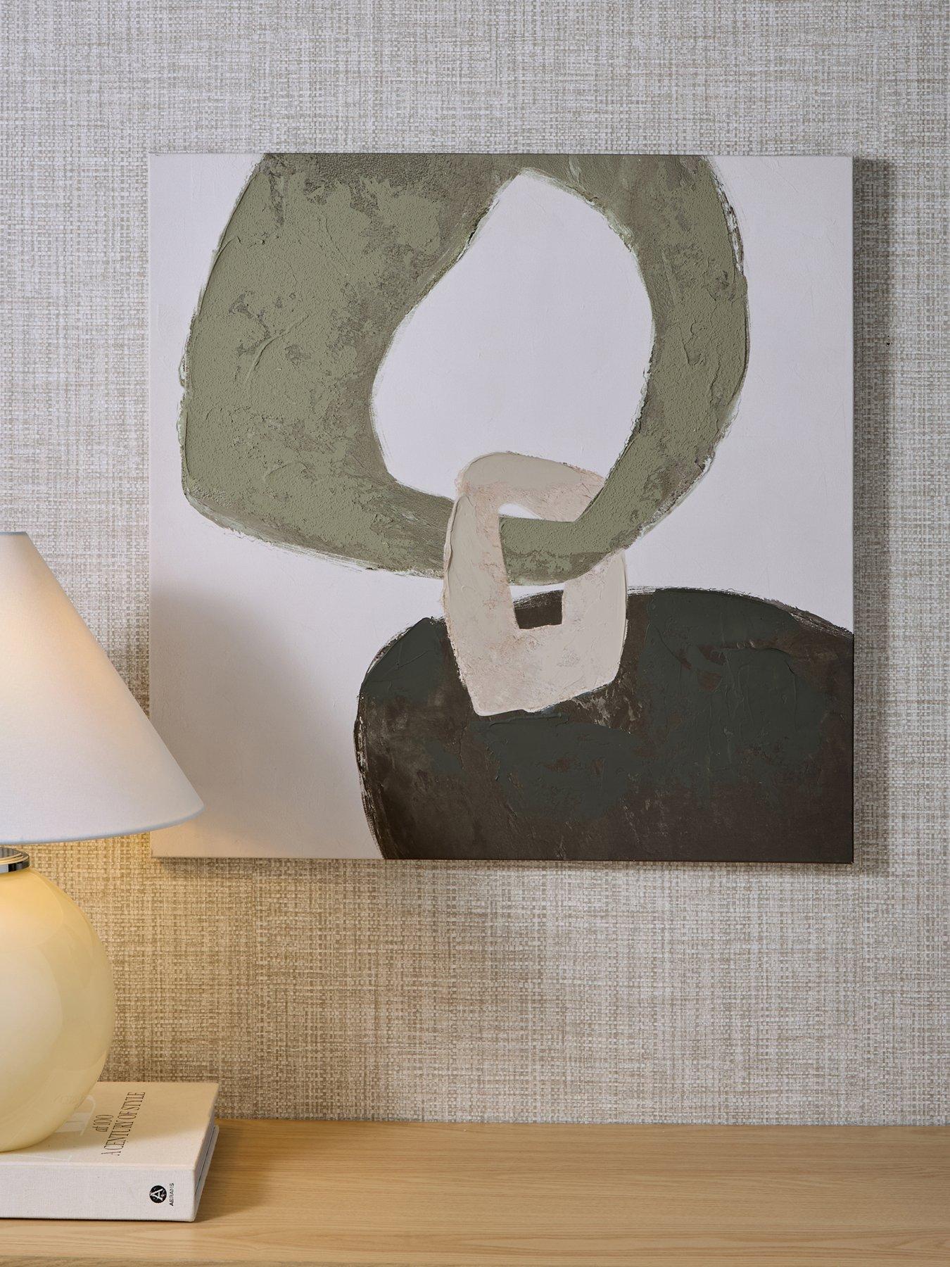 The Very Collection Elemental Green Ring Canvas