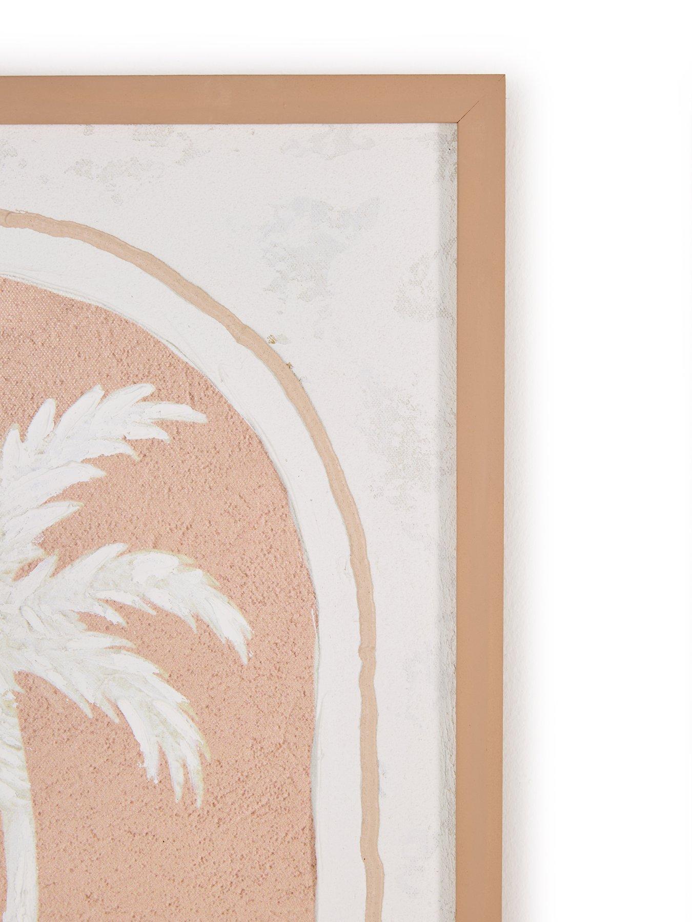 Image 3 of 7 of The Very Collection Set Of 2 Palm Tree Canvas