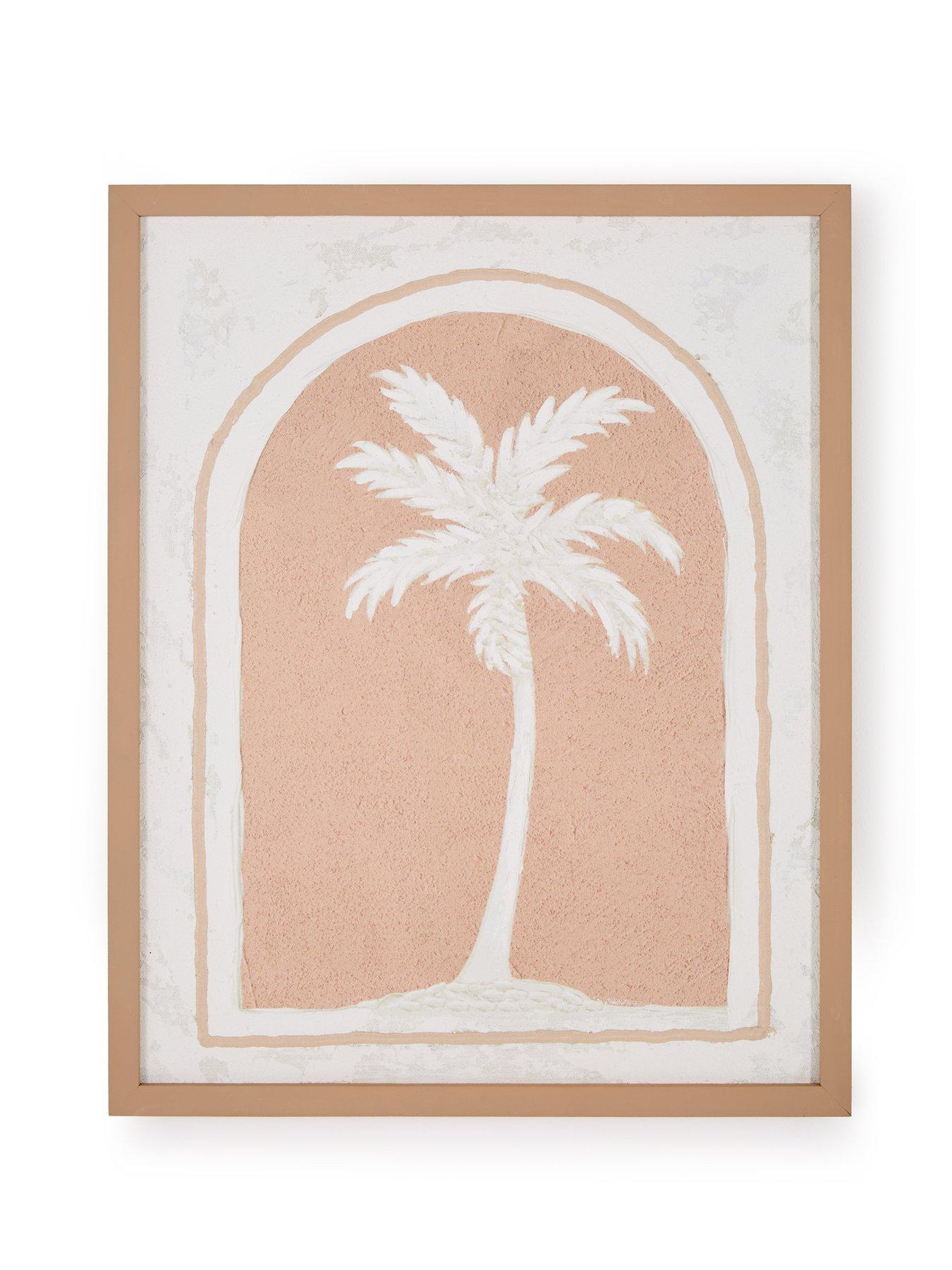 Image 5 of 7 of The Very Collection Set Of 2 Palm Tree Canvas