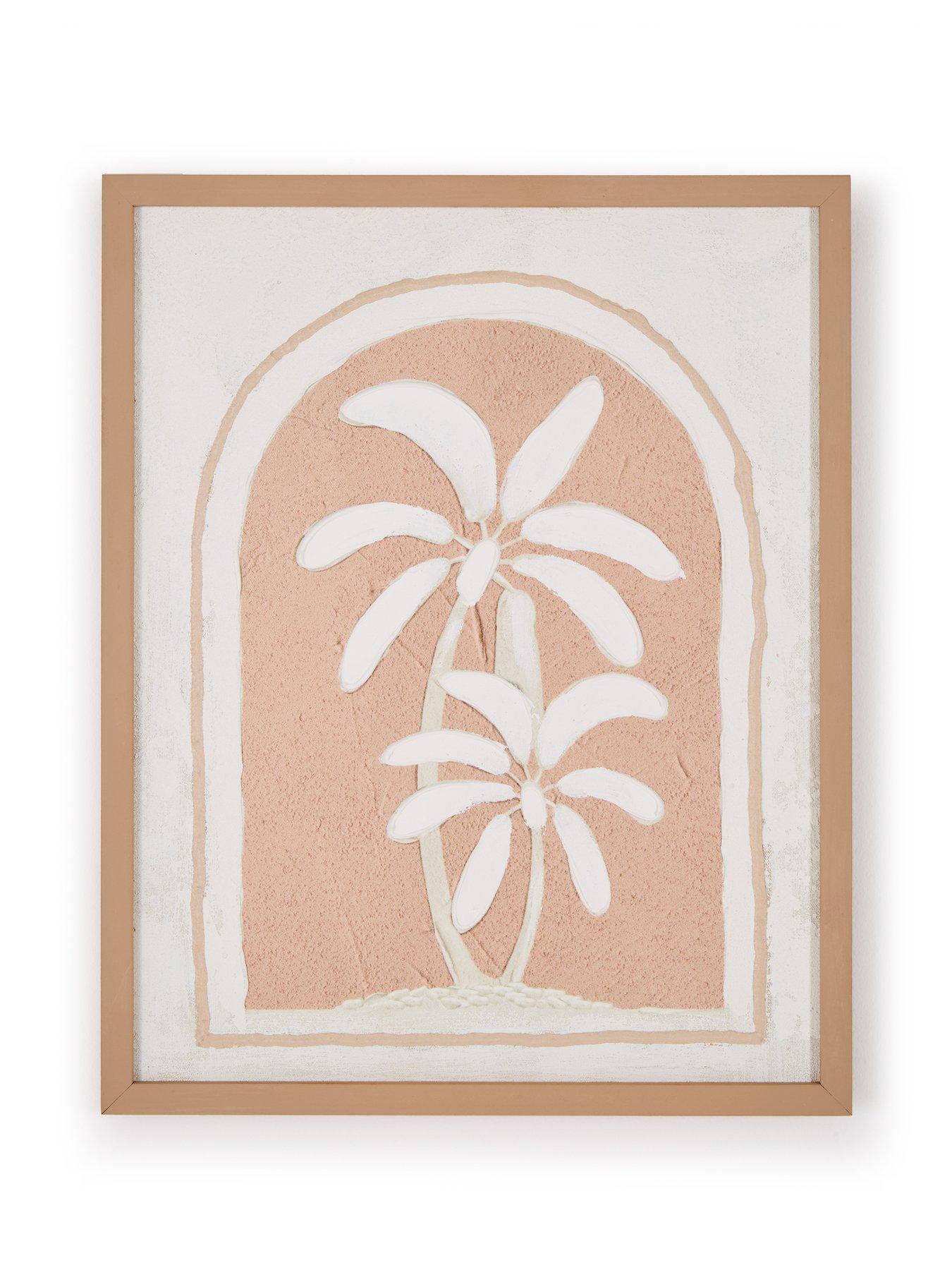 Image 6 of 7 of The Very Collection Set Of 2 Palm Tree Canvas